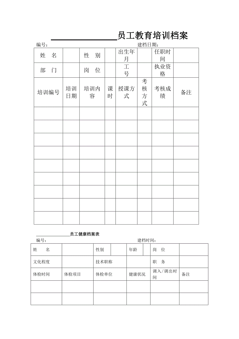 兽药GSP认证各类表格_第3页