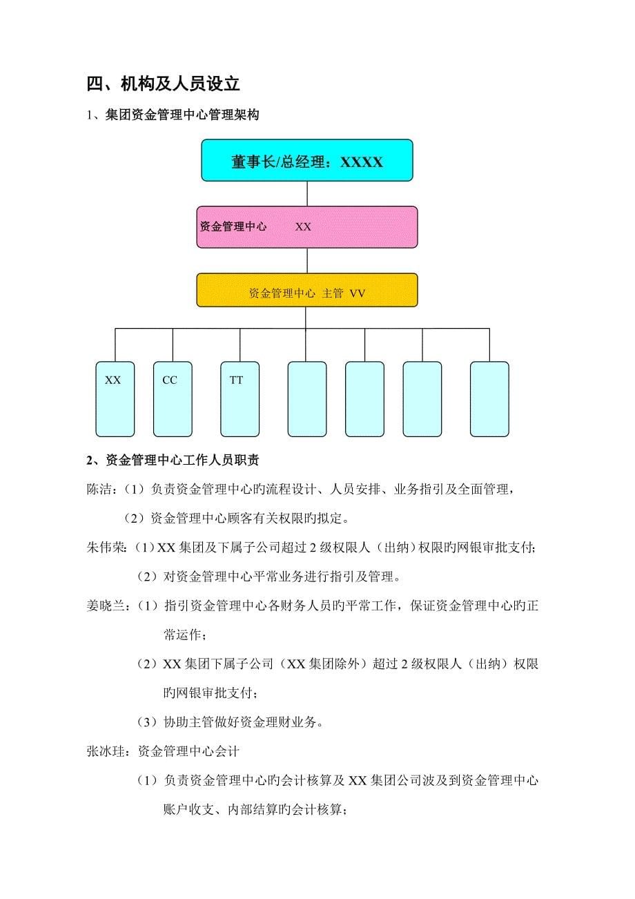 资金基础管理系统详细专题方案_第5页