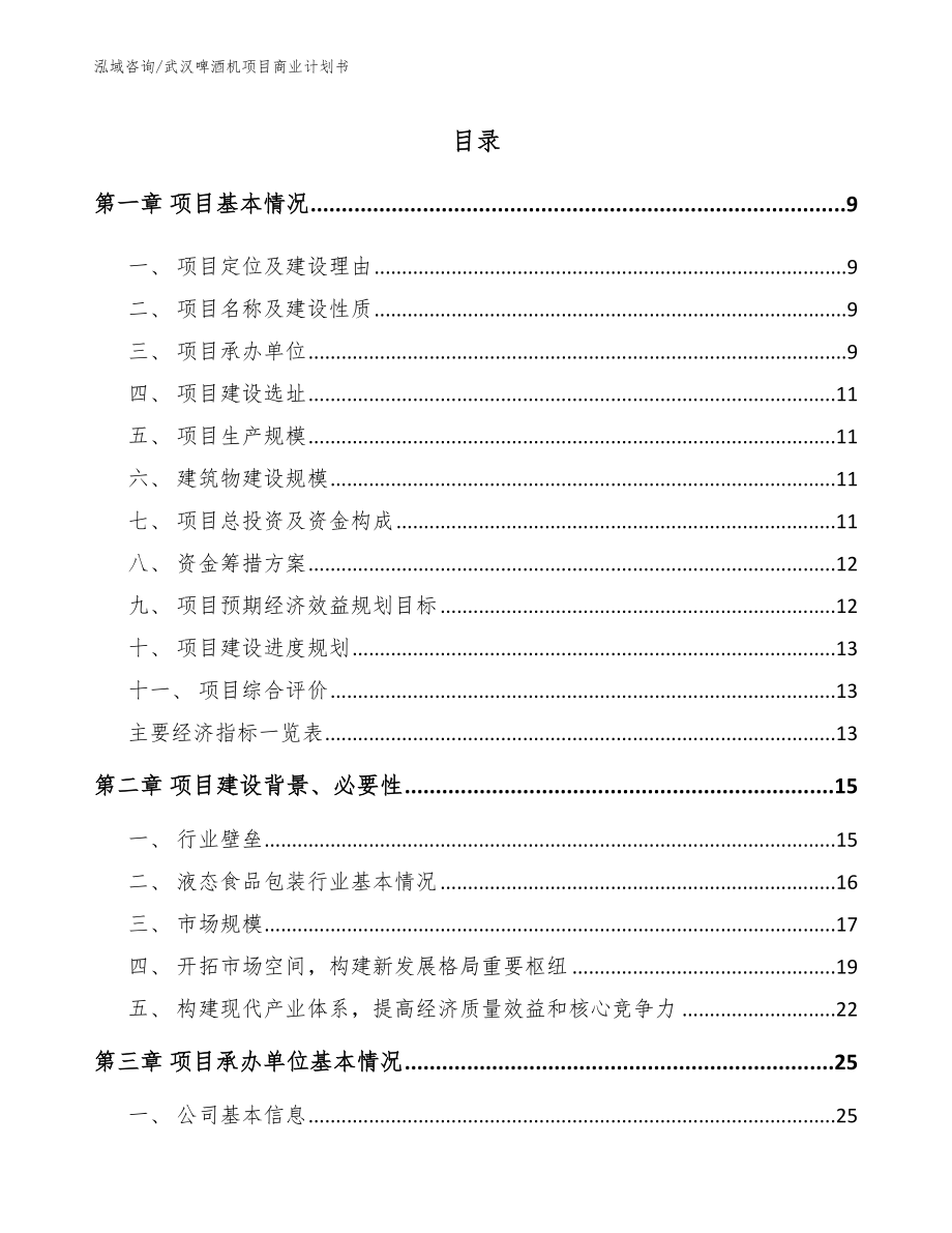 武汉啤酒机项目商业计划书_第2页
