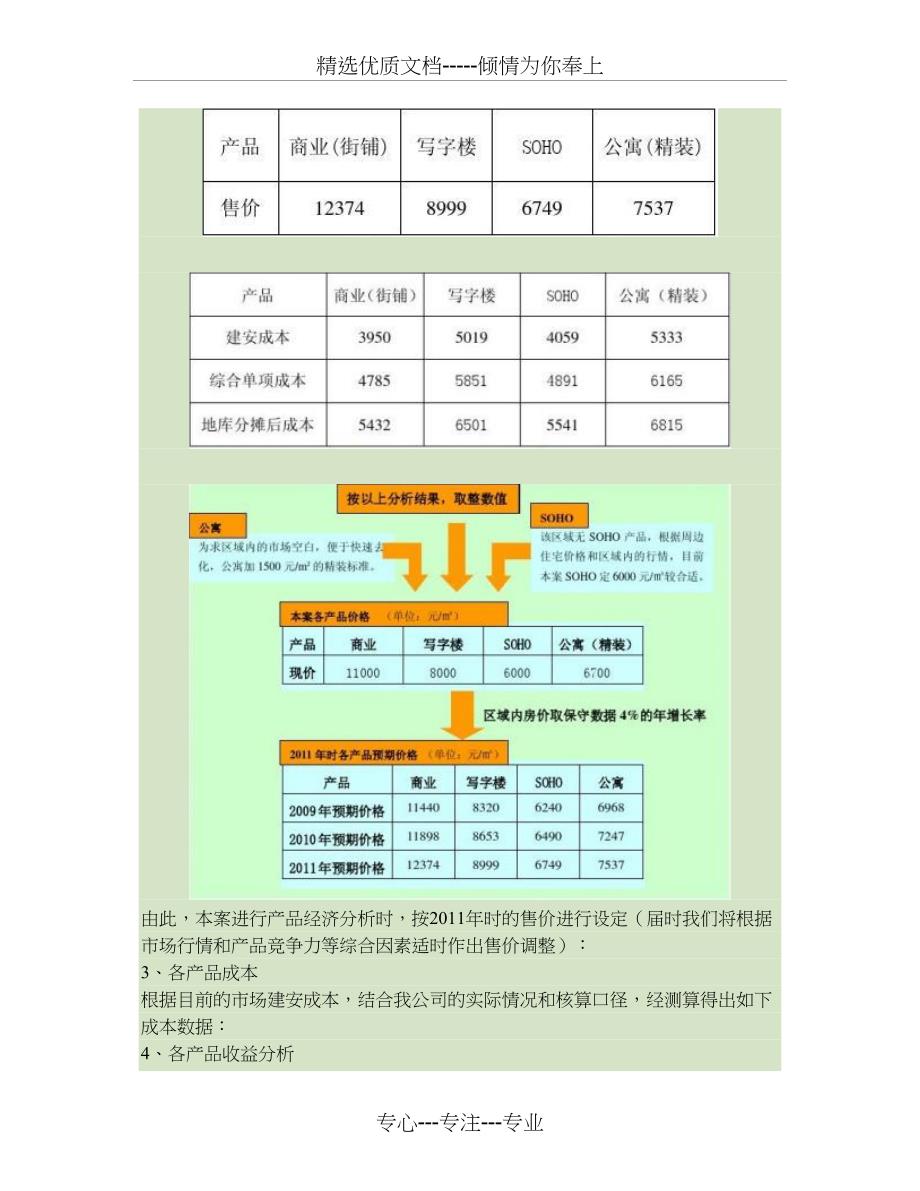 项目配比推导及经济模型测算解析_第5页