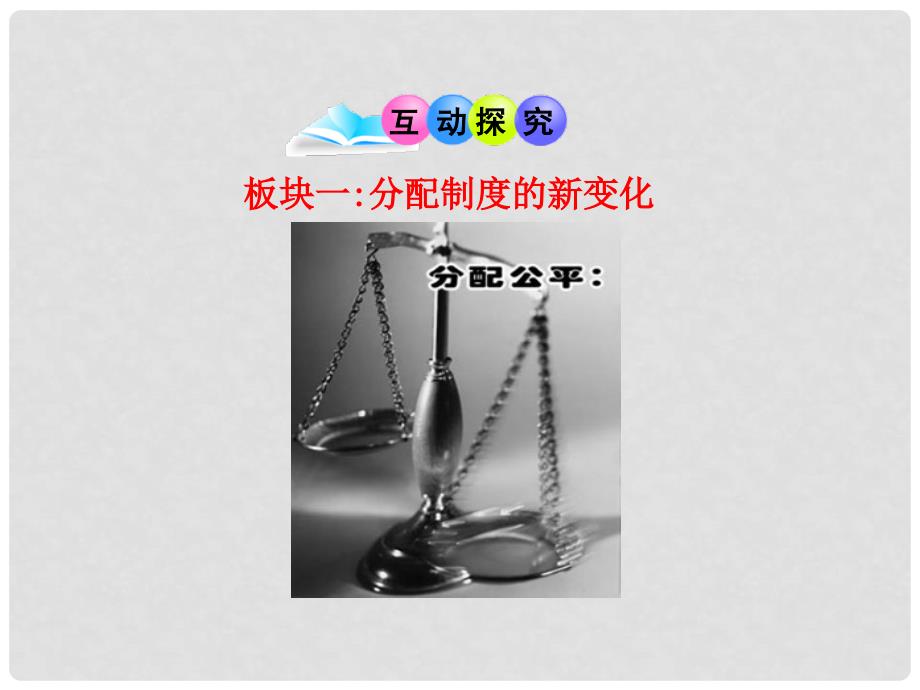 九年级政治全册 4.2 切好“蛋糕”共同富裕课件 鲁教版_第4页