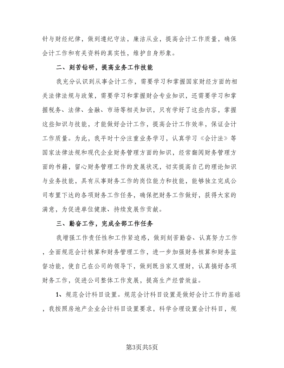 会计年度个人总结例文（二篇）_第3页