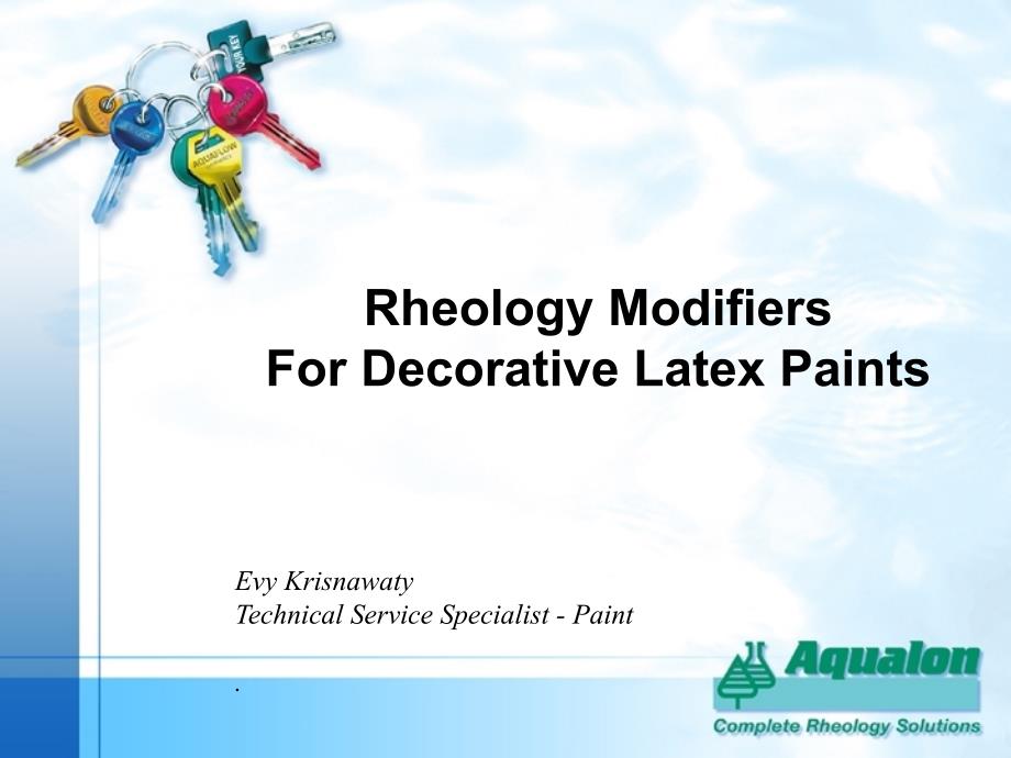 RheologyModifiersForDecorativeLatexPaints_第1页