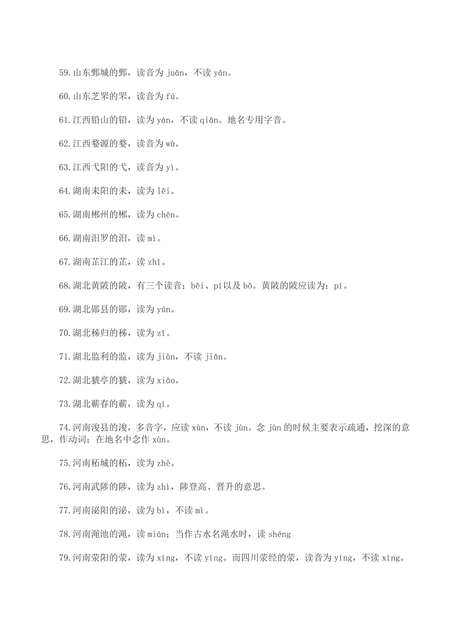 易错地名100个_第4页