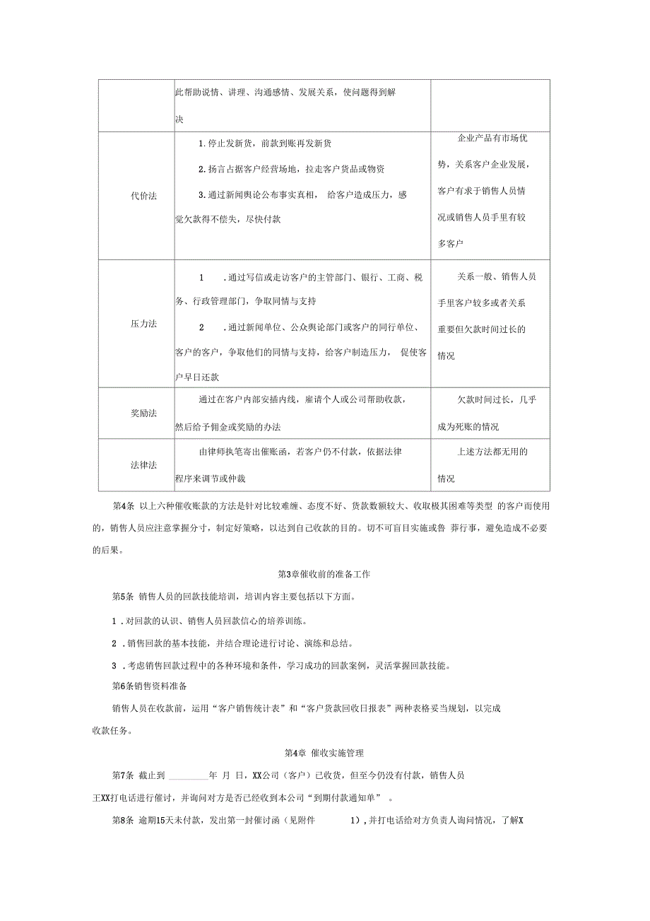 逾期应收账款催收制度_第2页