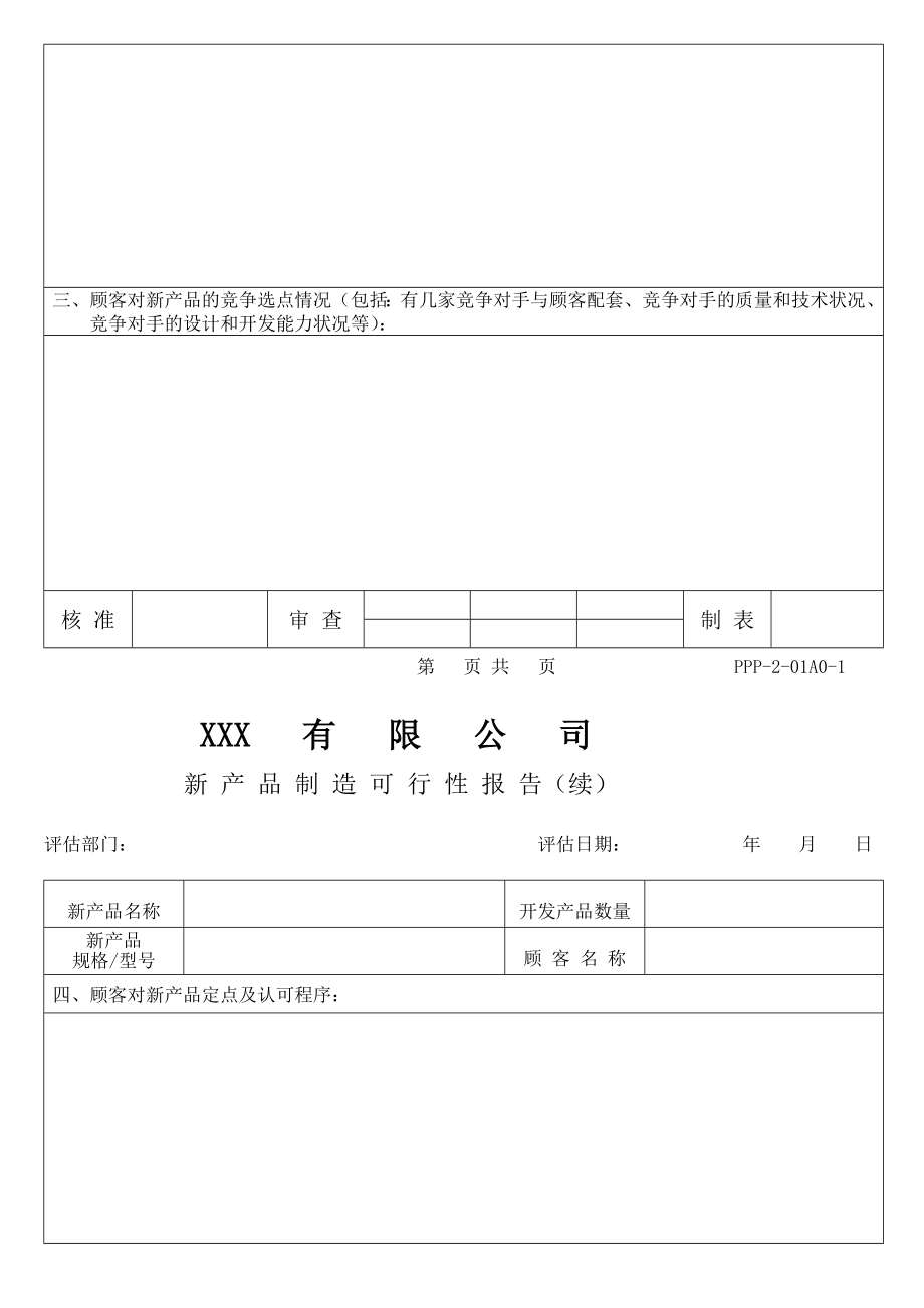 [教学]APQP—含设计—表单_第2页