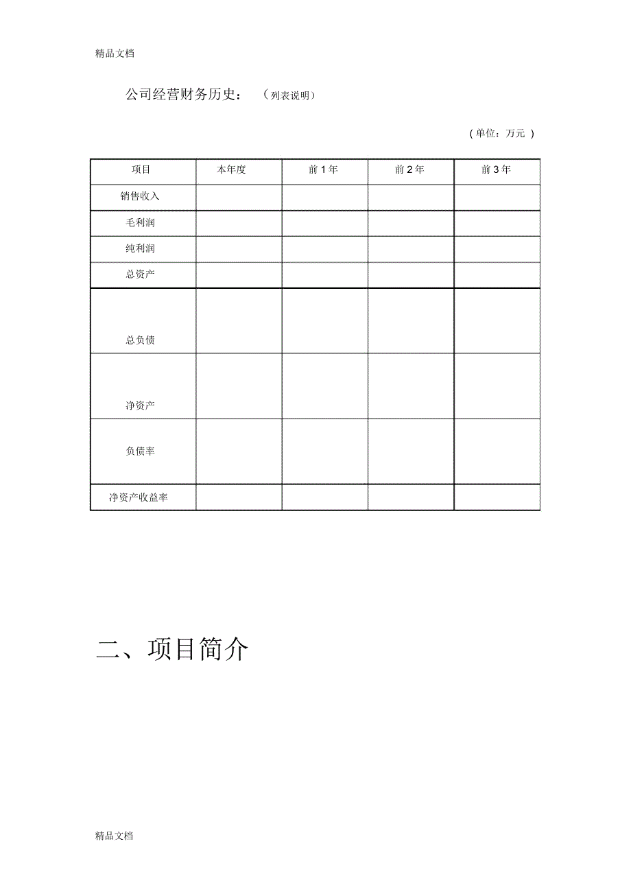 投-资-计-划-书1教学文案_第4页