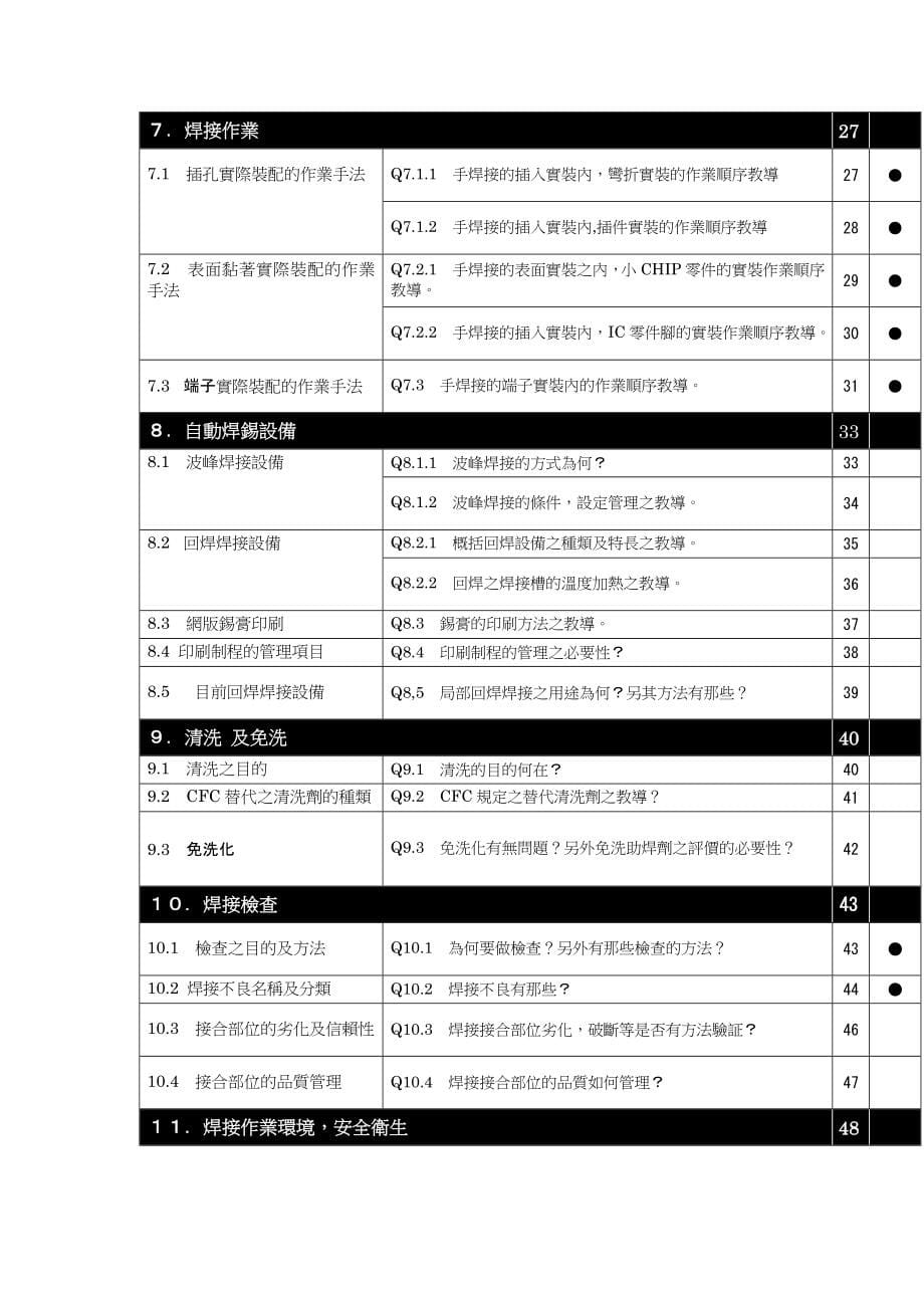 焊錫學科教育指導手冊_第5页