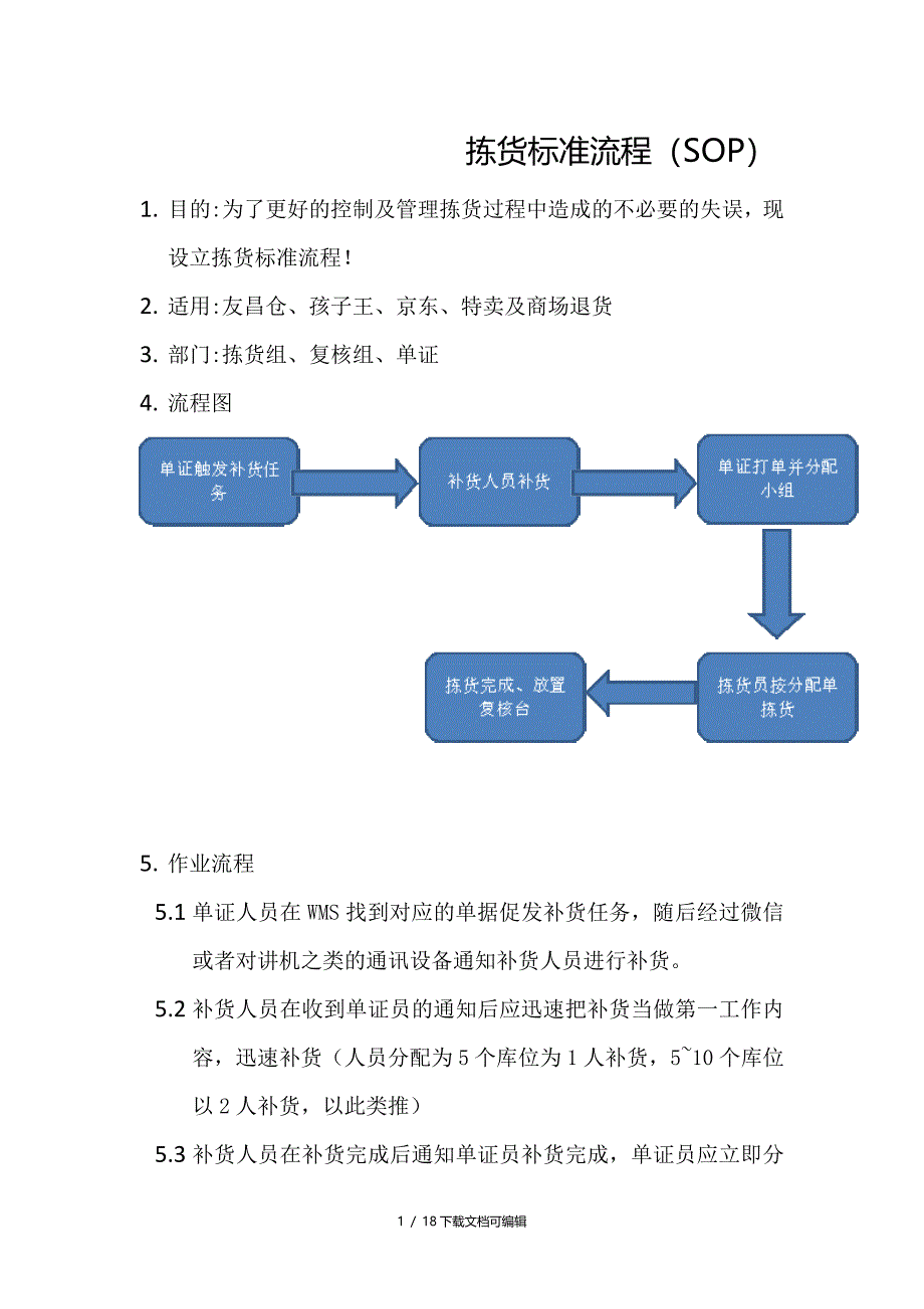 拣货标准流程_第1页