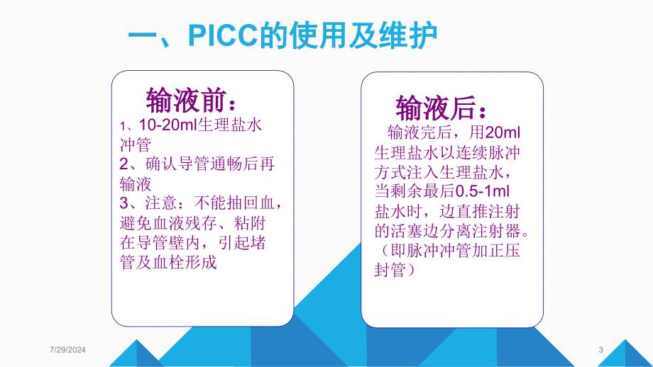 PICC+CVC+输液港使用及维护学习ppt课件_第3页