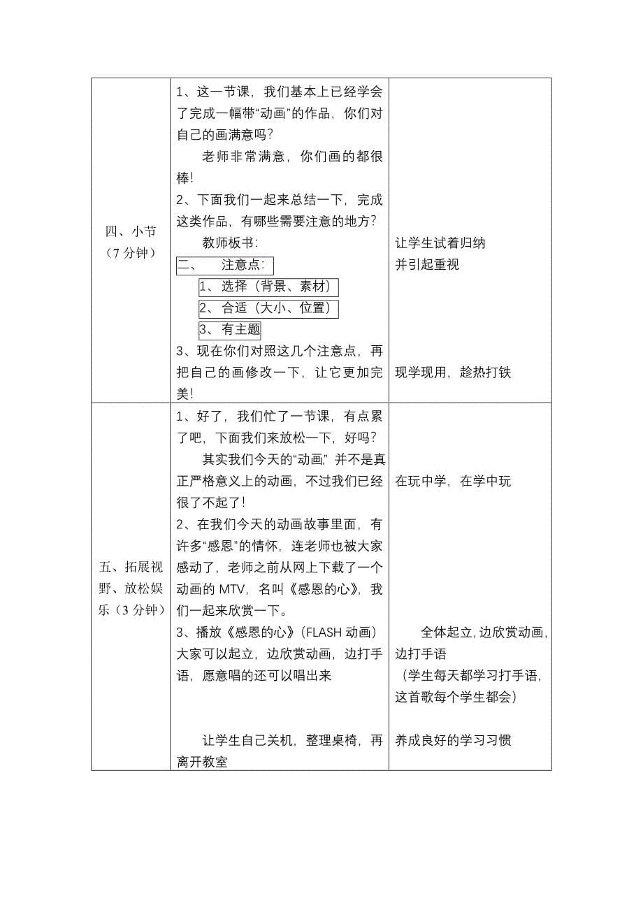 让我的画“动”起来──在小班化模式下的信息技术教学案例.doc_第5页