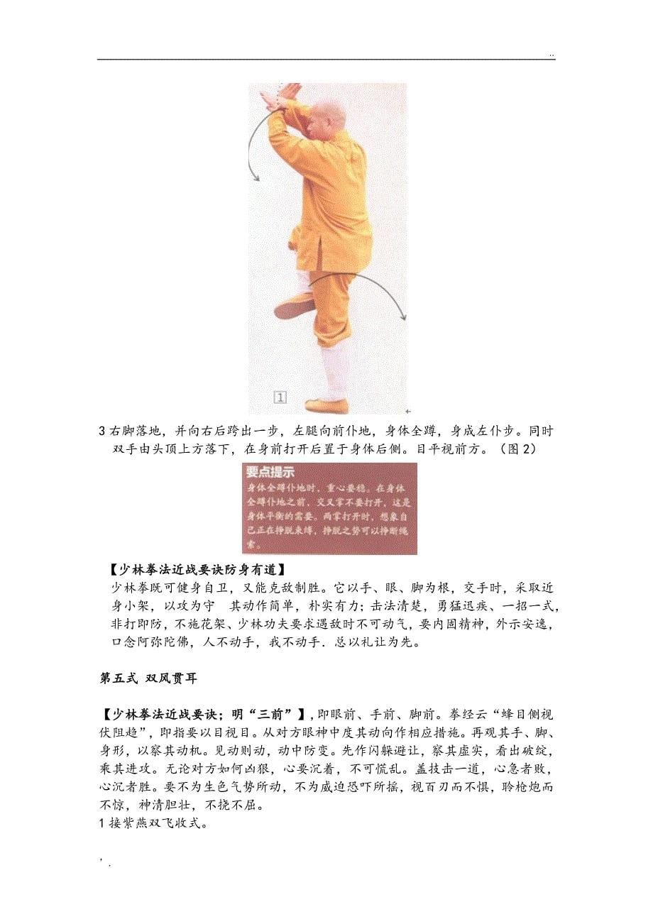 少林罗汉拳—小罗汉拳(套路图解)_第5页