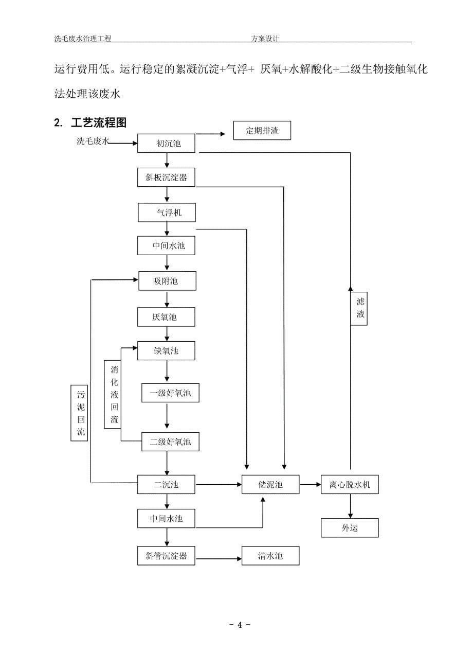 洗毛废水治理方案_第5页