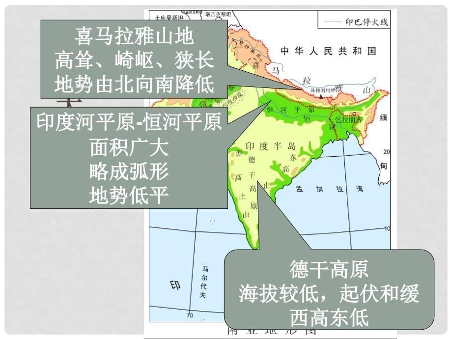 山西省太原市高考地理一轮复习 专题 世界地理分区——亚洲之南亚课件_第5页