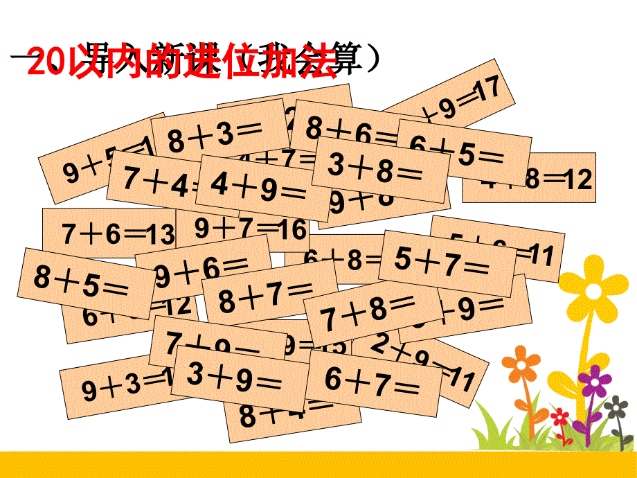 20以内进位加法整理与复习课件_第3页