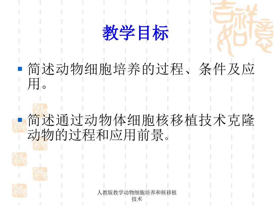 人教版教学动物细胞培养和核移植技术课件_第4页