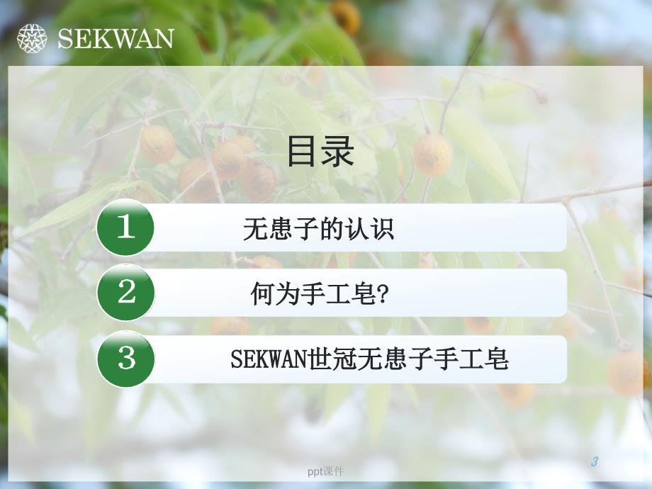 sekwan世冠无患子手工皂介绍--课件_第3页