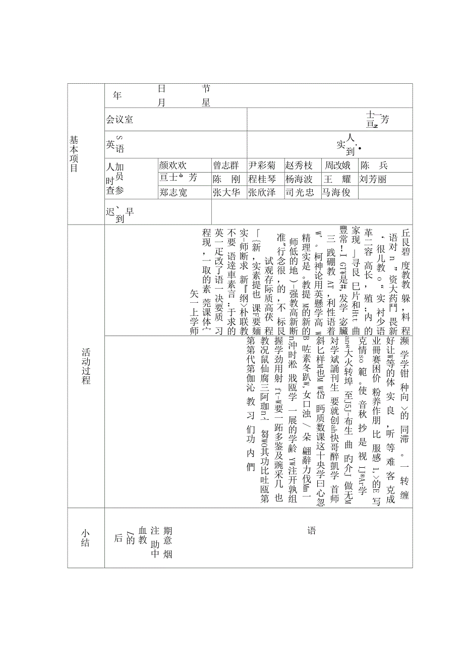 皮综合组教研活动记录_第3页