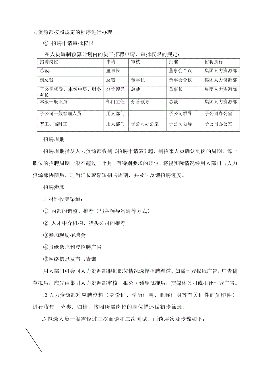 某某木业集团人力资源管理手册_第4页