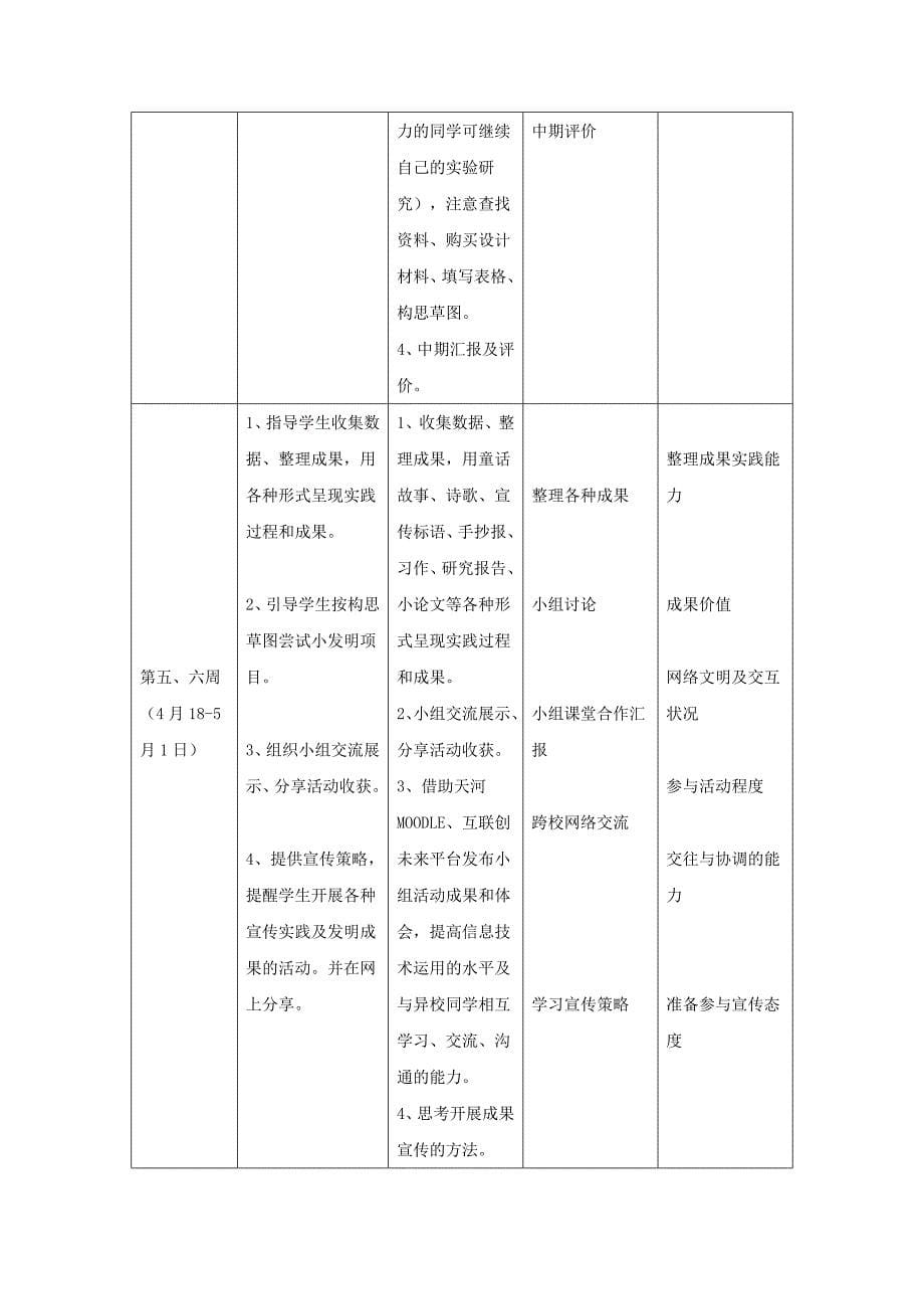 “自然之道”综合实践活动方案_第5页