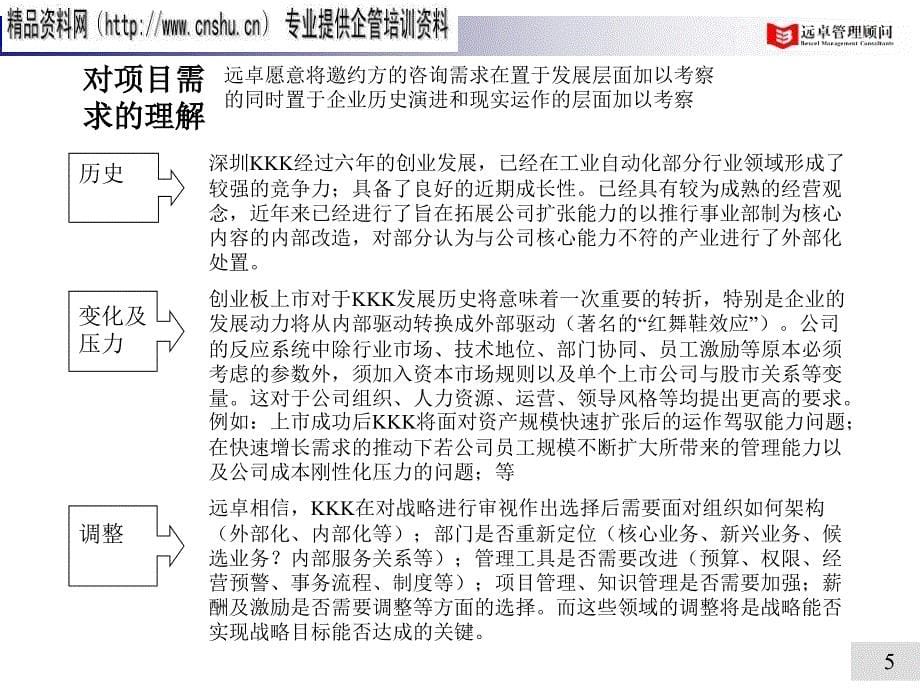 深圳某公司项目管理方案_第5页