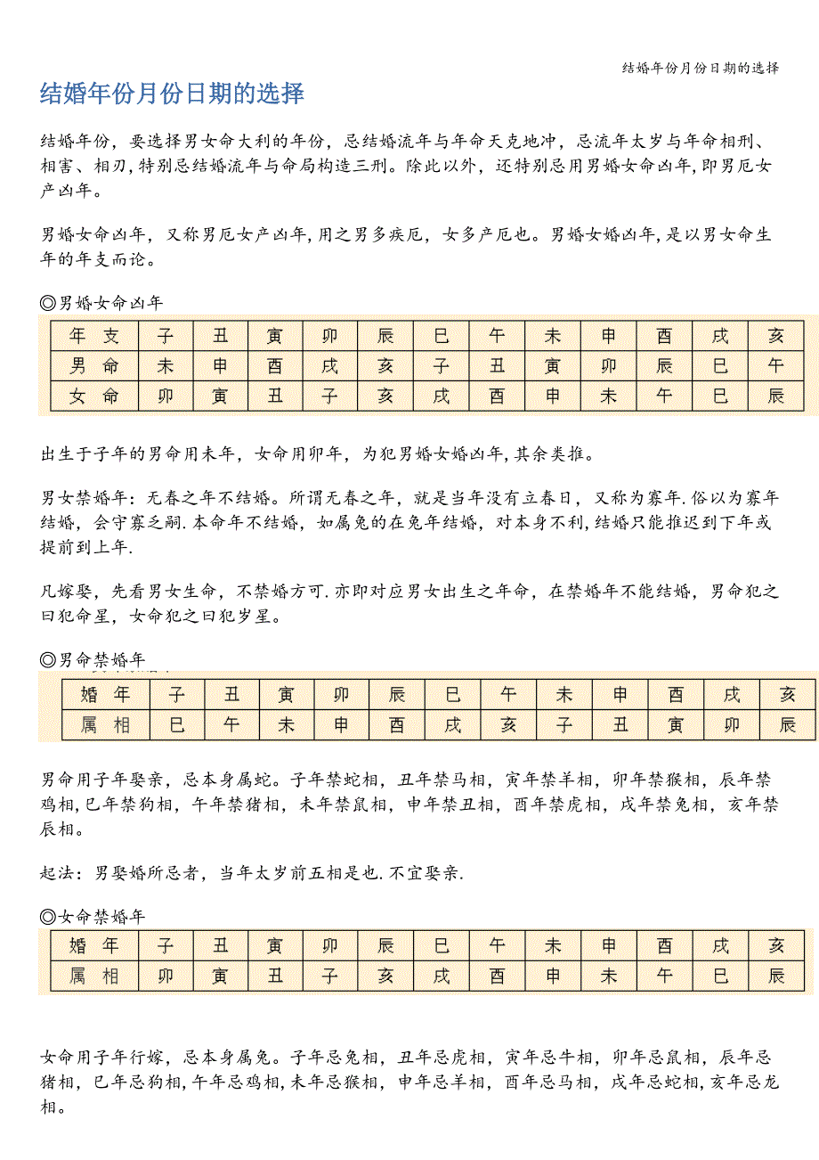 结婚年份月份日期的选择.doc_第1页