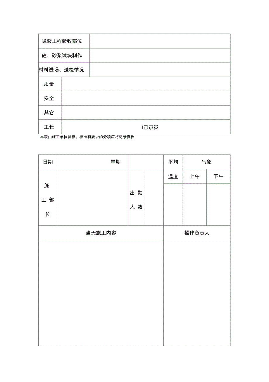 施工日志表格版_第4页