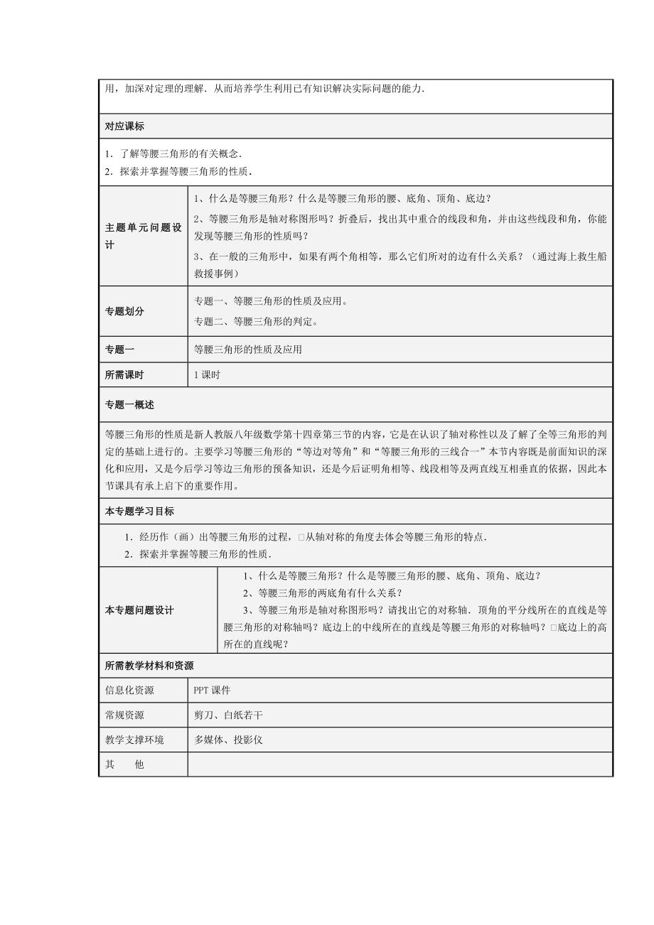 初中数学主题单元设计.doc_第2页