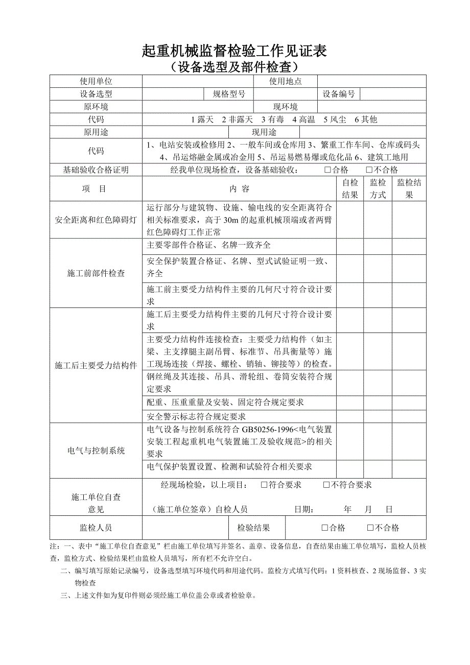 表二：桥式起重机安装工作见证.doc_第4页