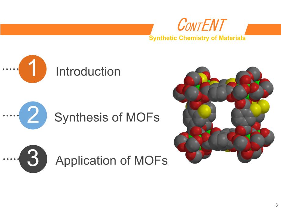 金属有机框架(MOFs)的合成和应用_第3页