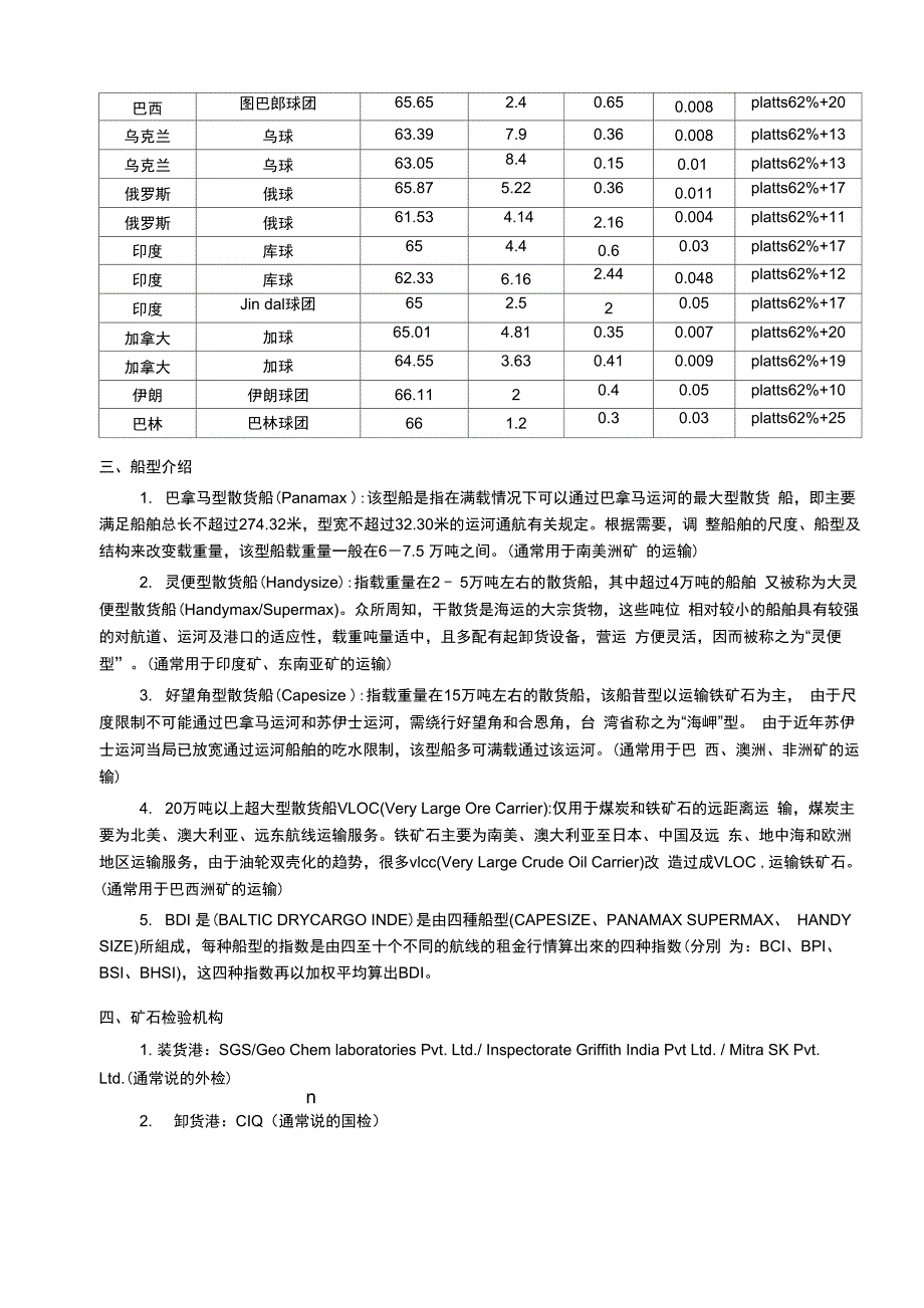 铁矿石定价知识指南_第5页