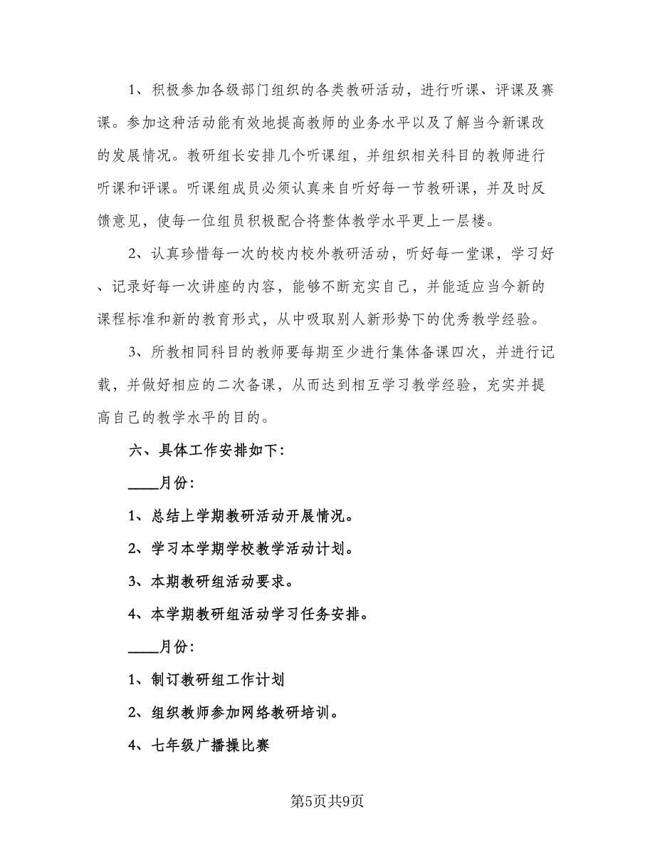 综合教研组工作计划与思路（三篇）.doc_第5页