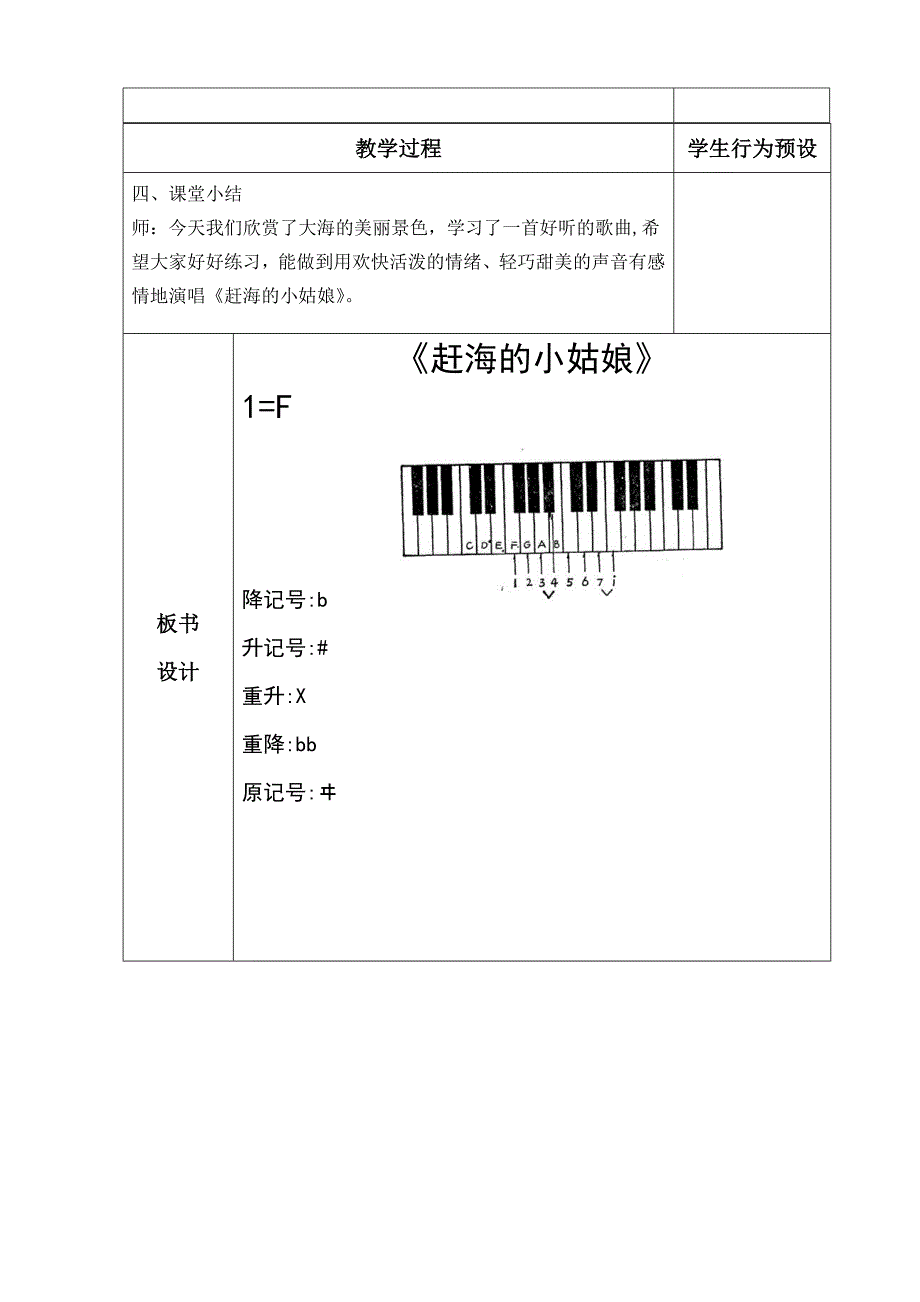 人教版四年级上赶海的小姑娘教案_第4页