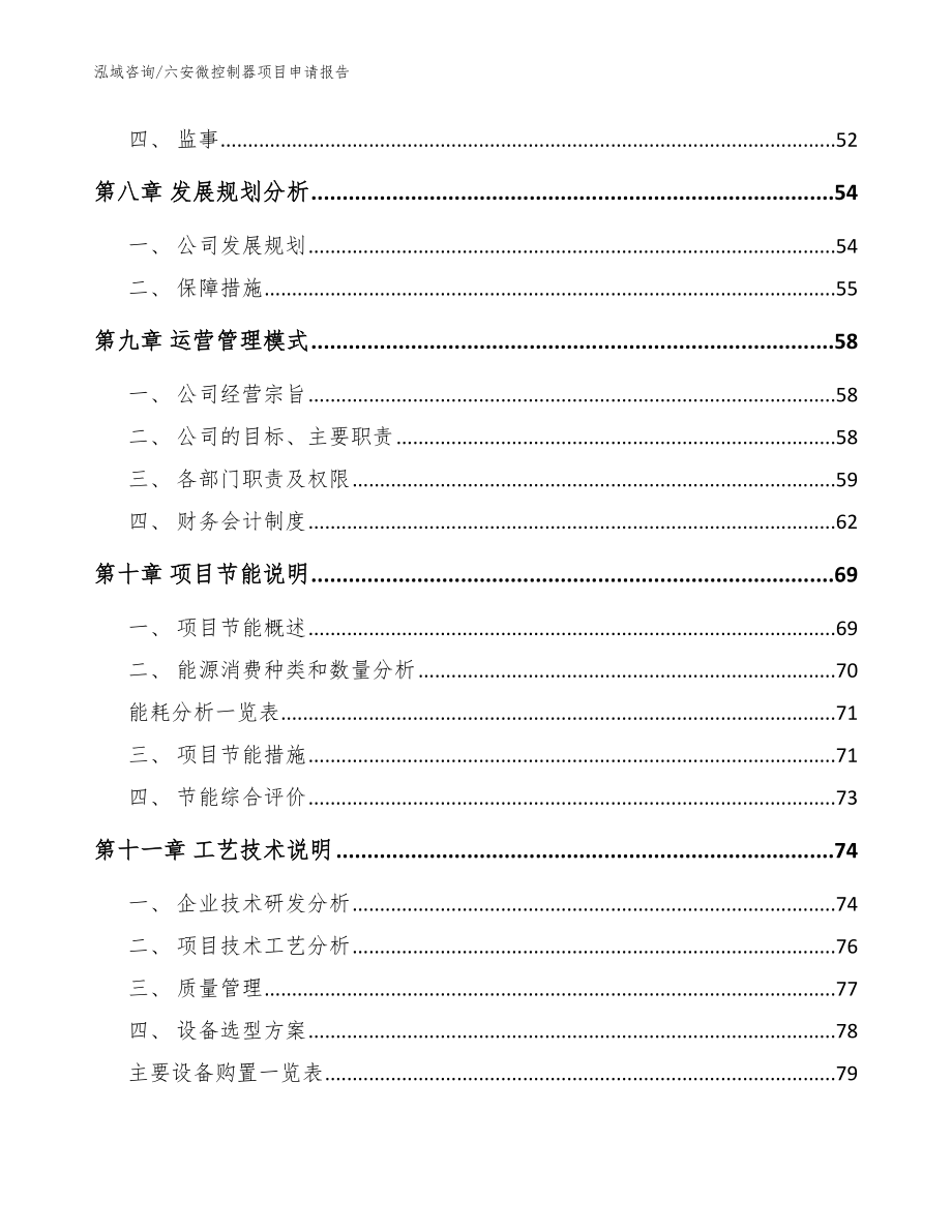 六安微控制器项目申请报告_第4页