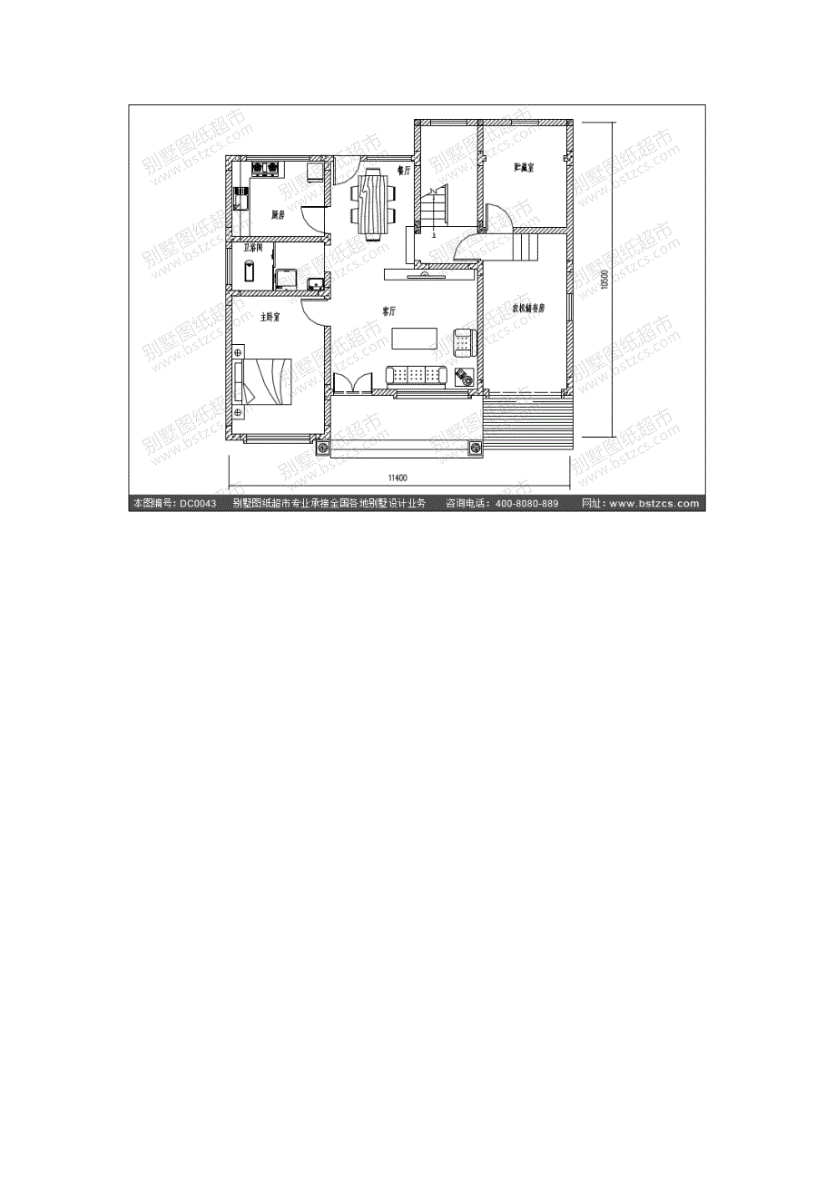 新农村建筑设计别墅设计图纸_第2页