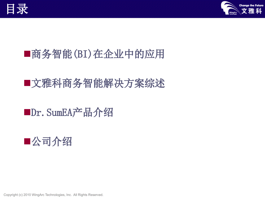 文雅科商业智能解决方案.ppt_第2页