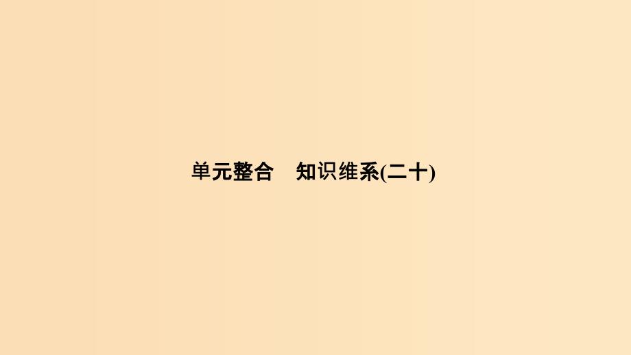 （浙江选考）2020版高考政治一轮复习 生活中的法律常识 单元整合 知识维系（二十）法律救济课件.ppt_第1页