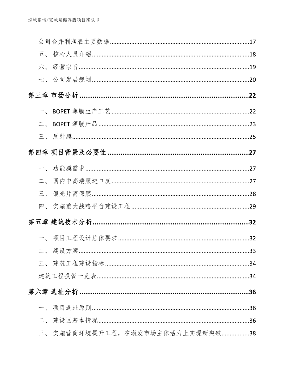 宣城聚酯薄膜项目建议书【参考范文】_第3页