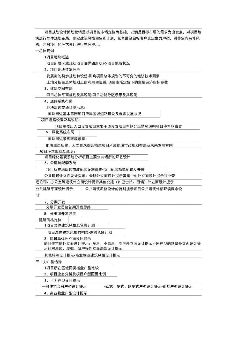 房地产代理全程策划工作程序_第5页