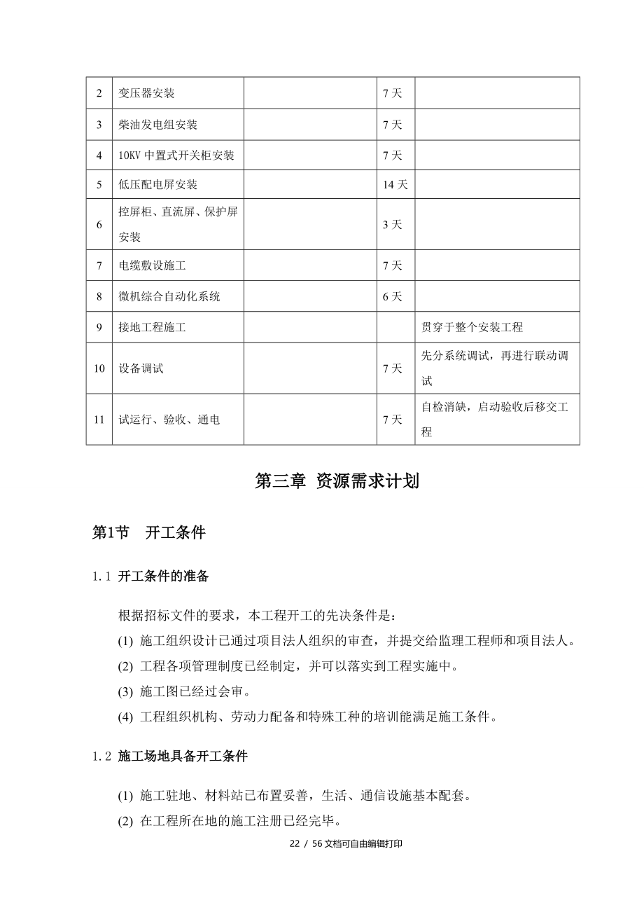 变配电安装工程施工方案红线内_第2页