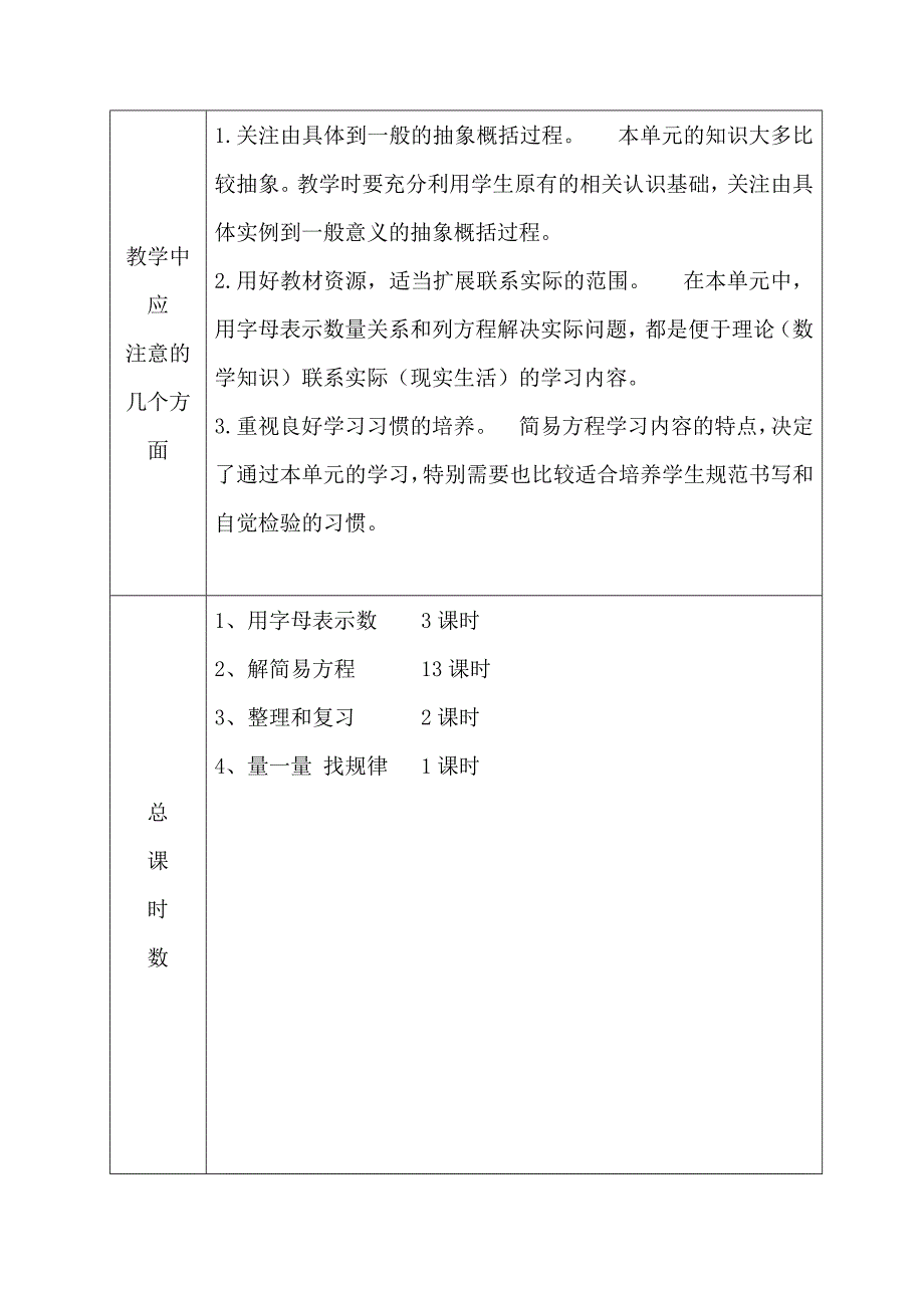 小学五年级的数学教学设计_第2页