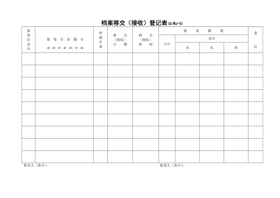 锅炉质量记录表格_第4页