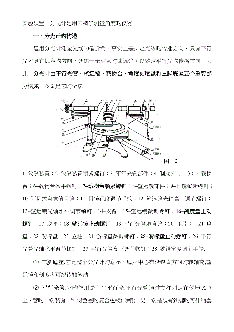 最小偏向角法测棱镜的折射率_第2页