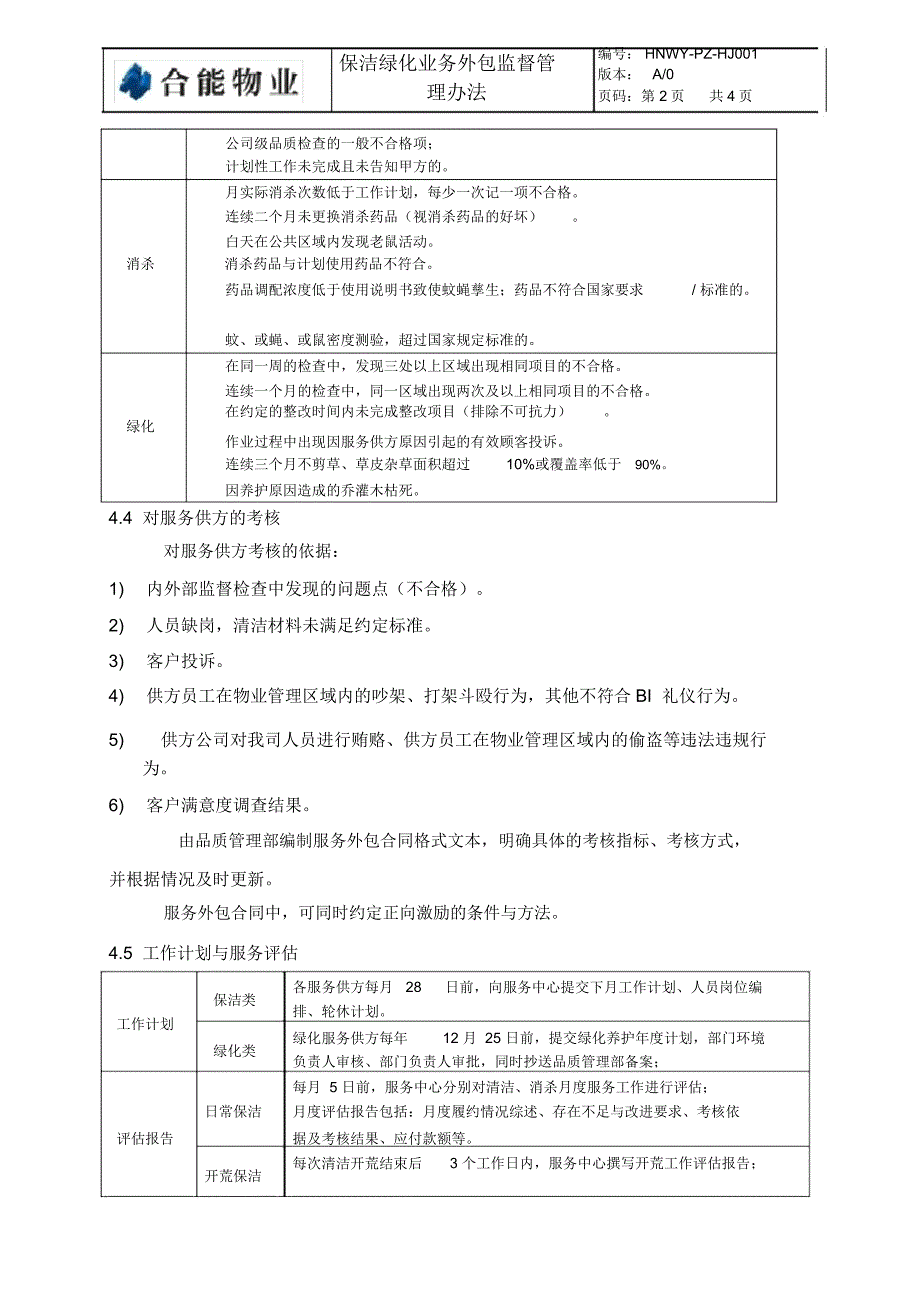 保洁绿化业务外包监督管理办法_第4页