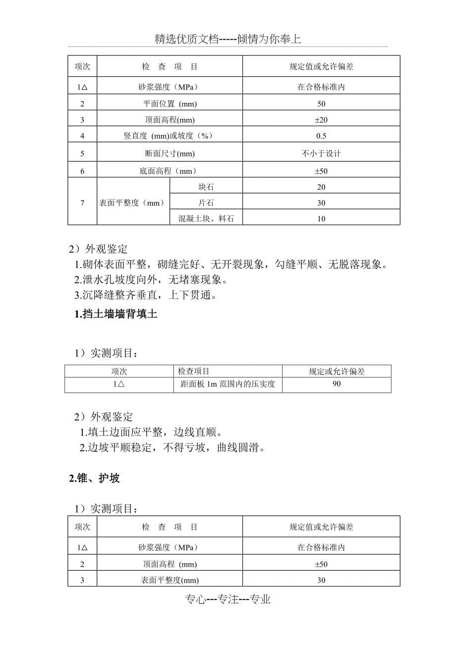 分项工程验收标准_第5页