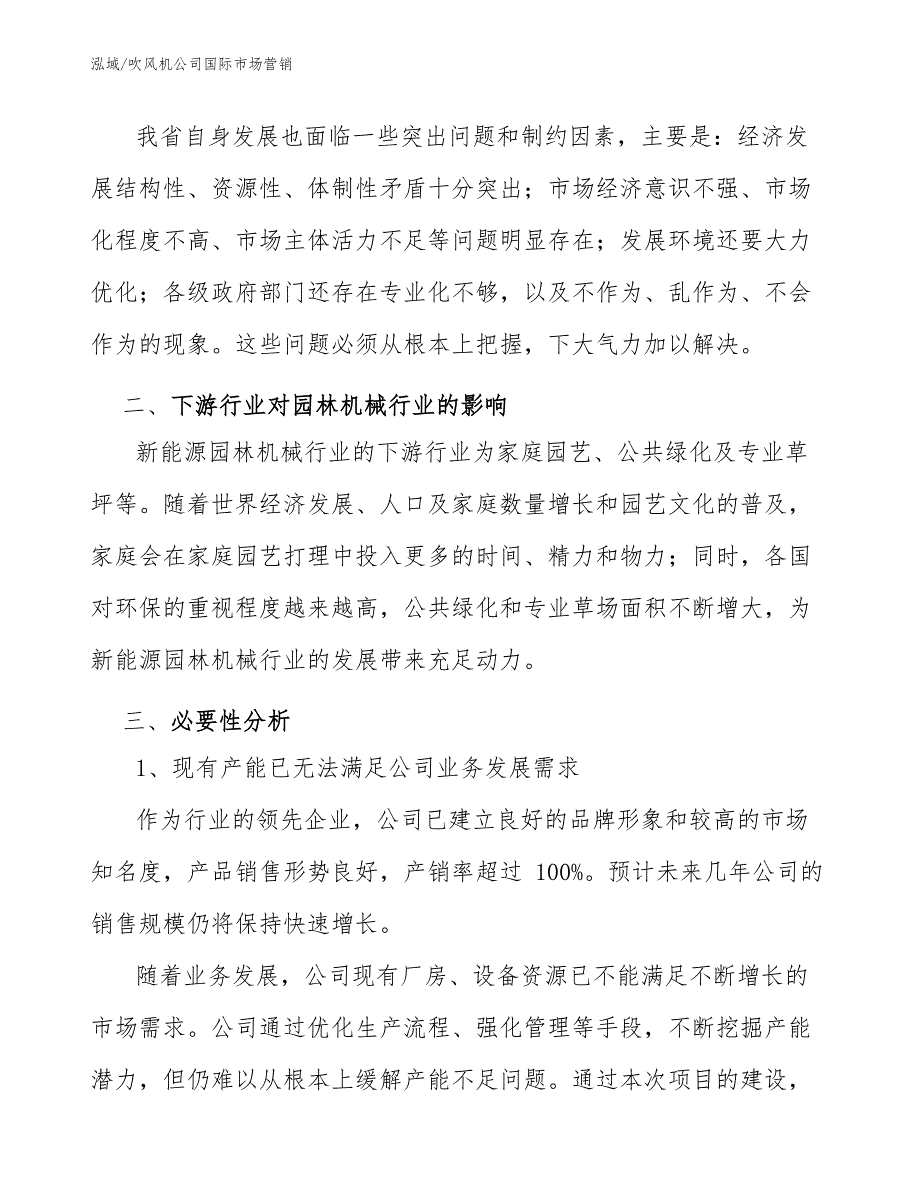 吹风机公司国际市场营销【参考】_第2页