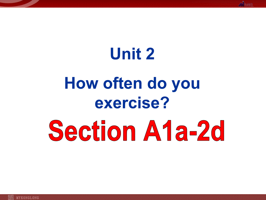 八年级上册课件unit2SectionA-1_第1页