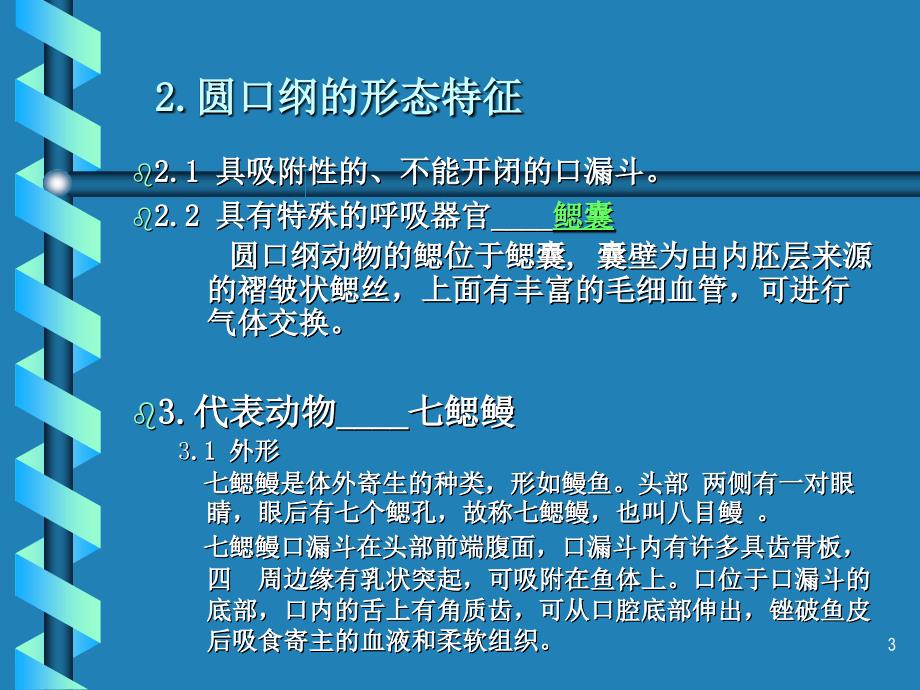 十一章圆口纲和与鱼纲1学时_第3页