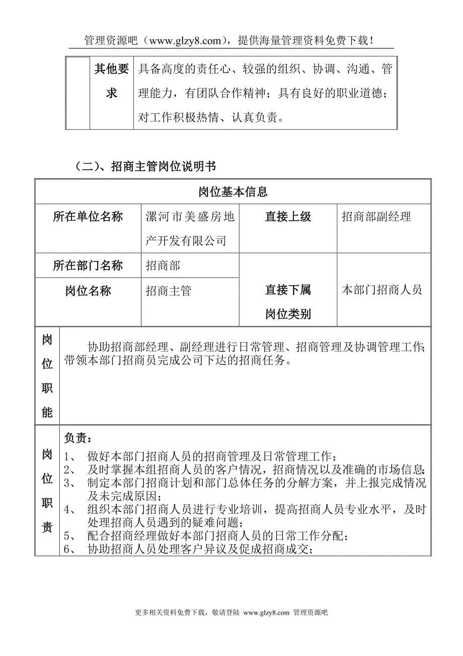 招商部管理规章制度_第5页