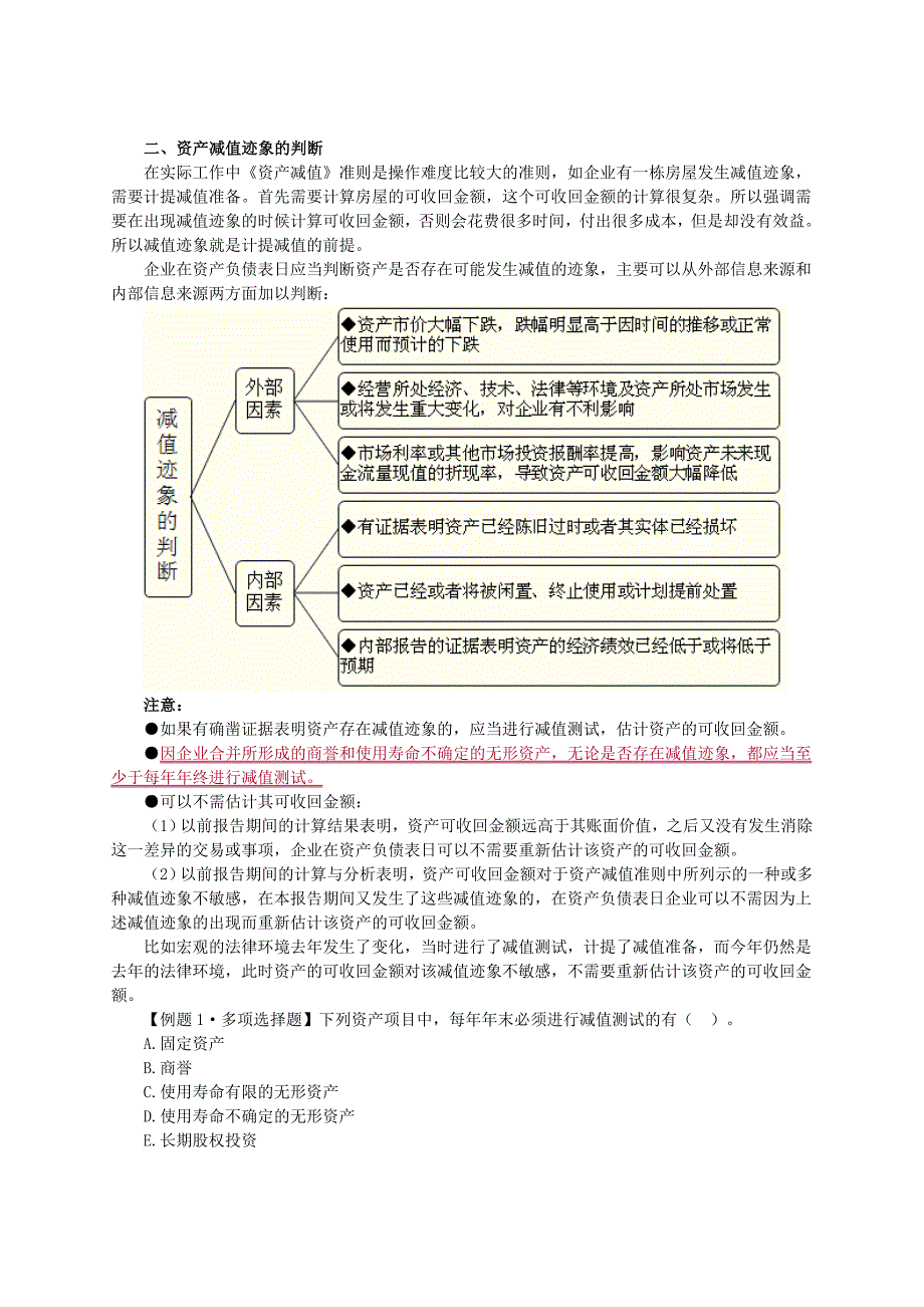 注册会计师会计资产减值讲义_第2页